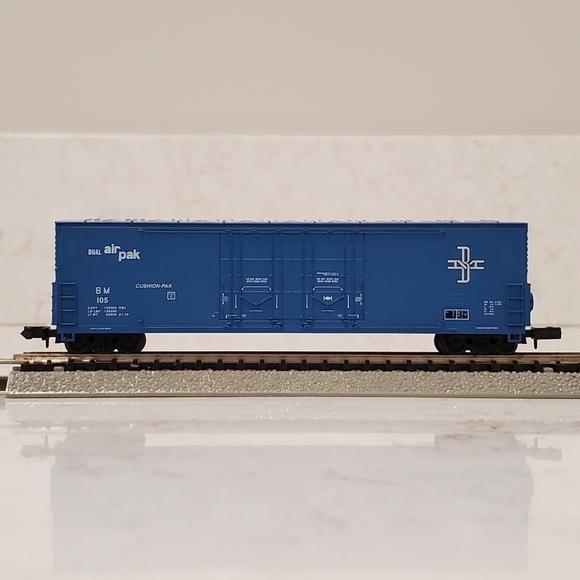 Atlas N Scale Boxcar Evans Double Plug Door Boston & Maine 105 - Picture 3 of 7
